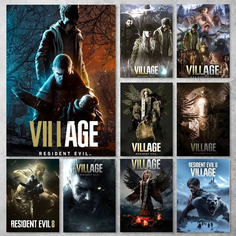 Board Game Resident Evil - Resident-Evil 8 Village Hot Video Game