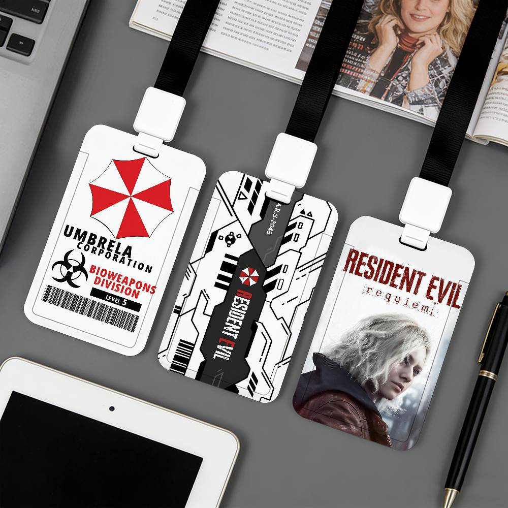 Board Game Resident Evil - Game R-Resident E-Evil Card Holder ID