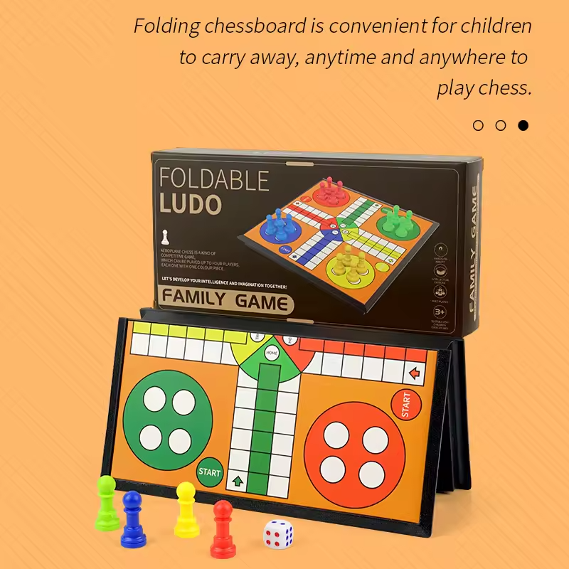 Ludo Game Set Strategy Game Pa - Board Game Family ulasan dan harga