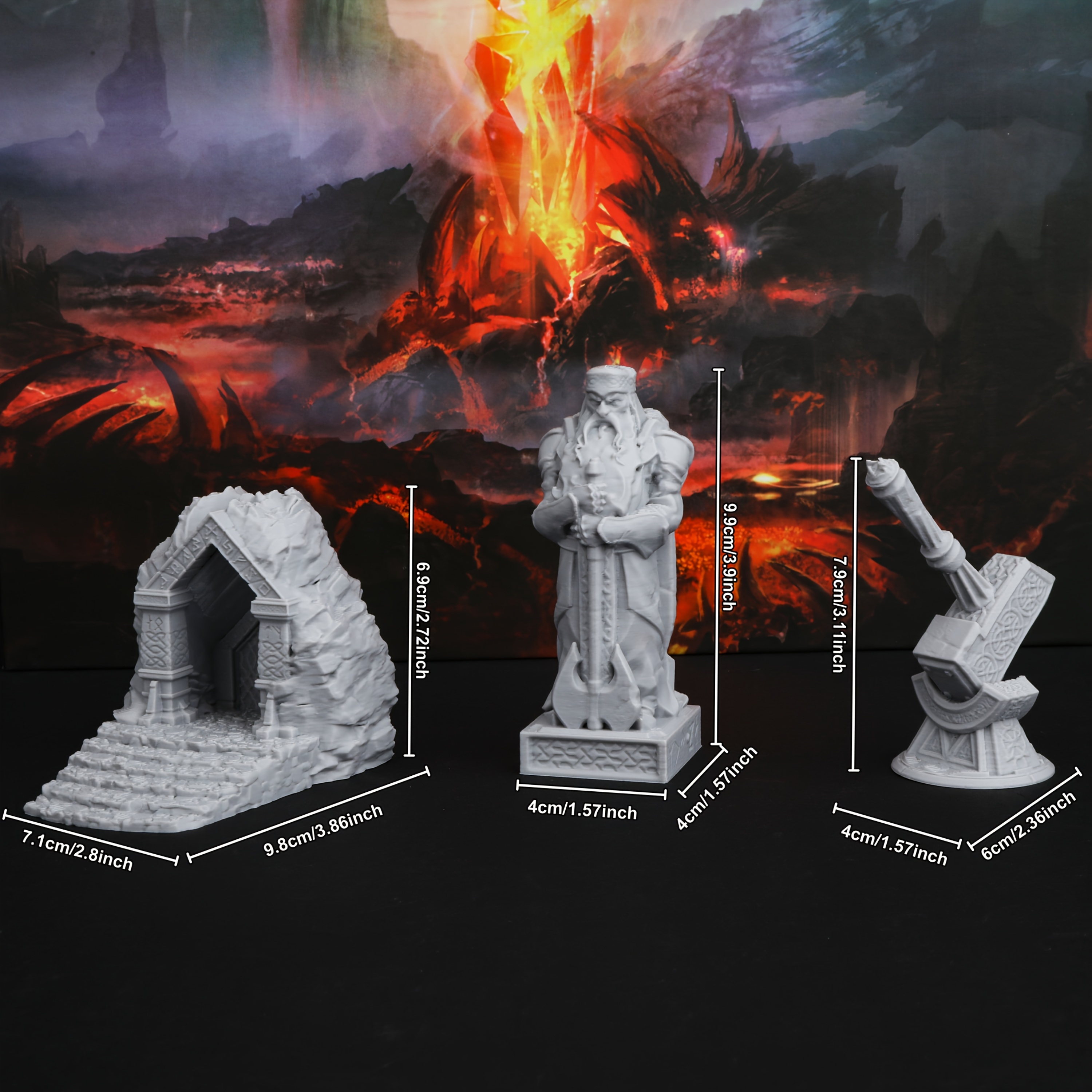 RPG Dwarven Kingdom Miniature  - Miniature Terrain Set ulasan dan harga