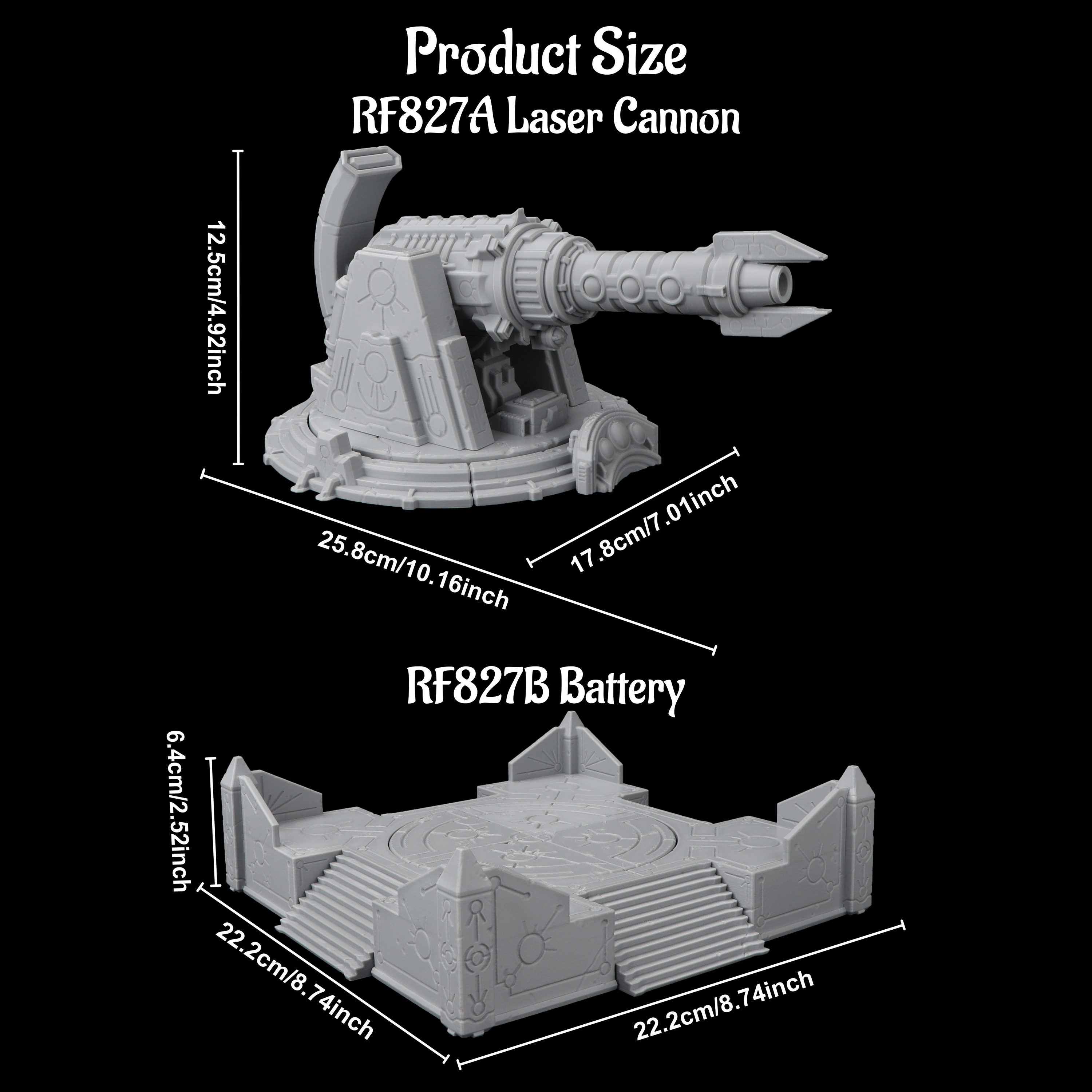 Sci-Fi Base Defense Miniature  - Miniature Terrain Set ulasan dan harga
