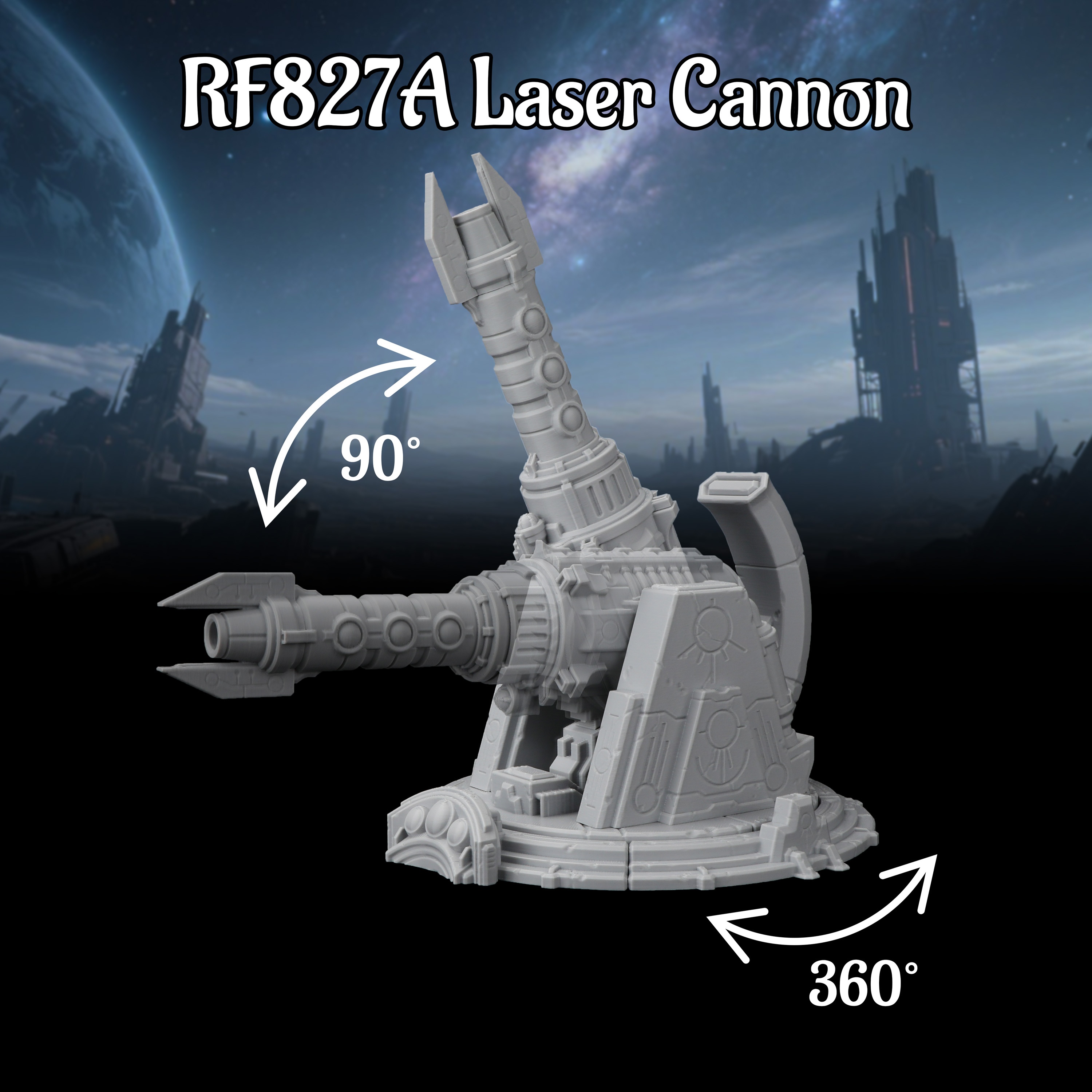 Sci-Fi Base Defense Miniature  - Miniature Terrain Set ulasan dan harga
