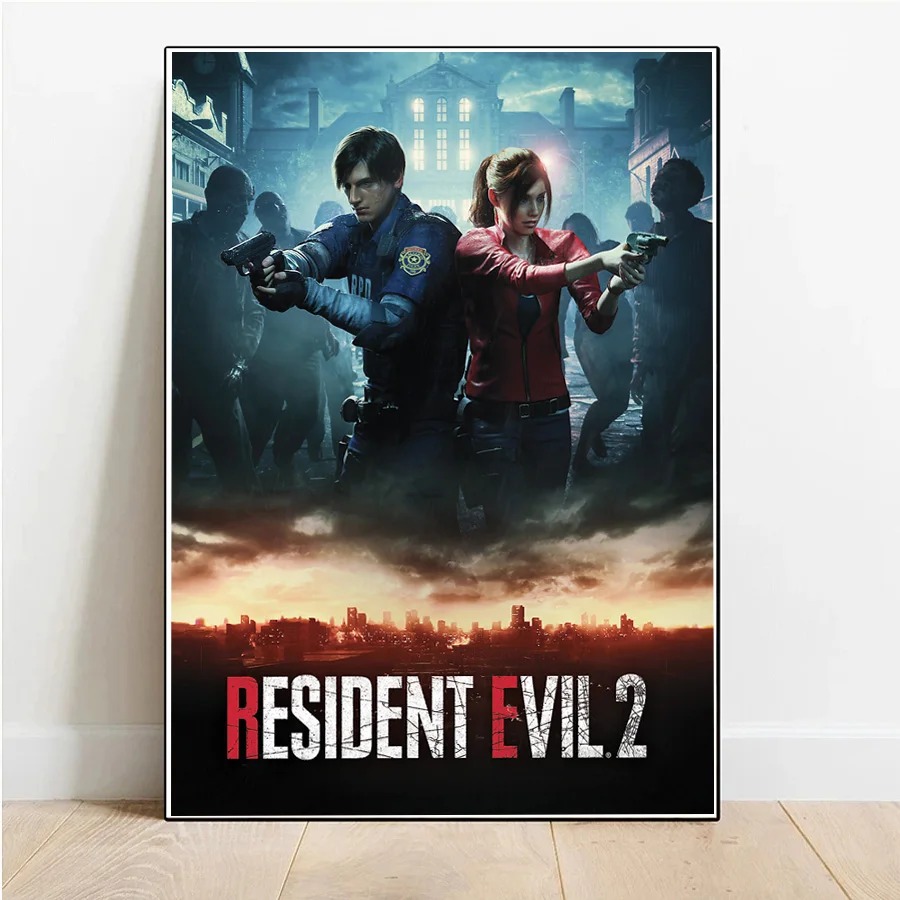 Poster Prints R-Residents Movi - Board Game Resident Evil ulasan dan harga