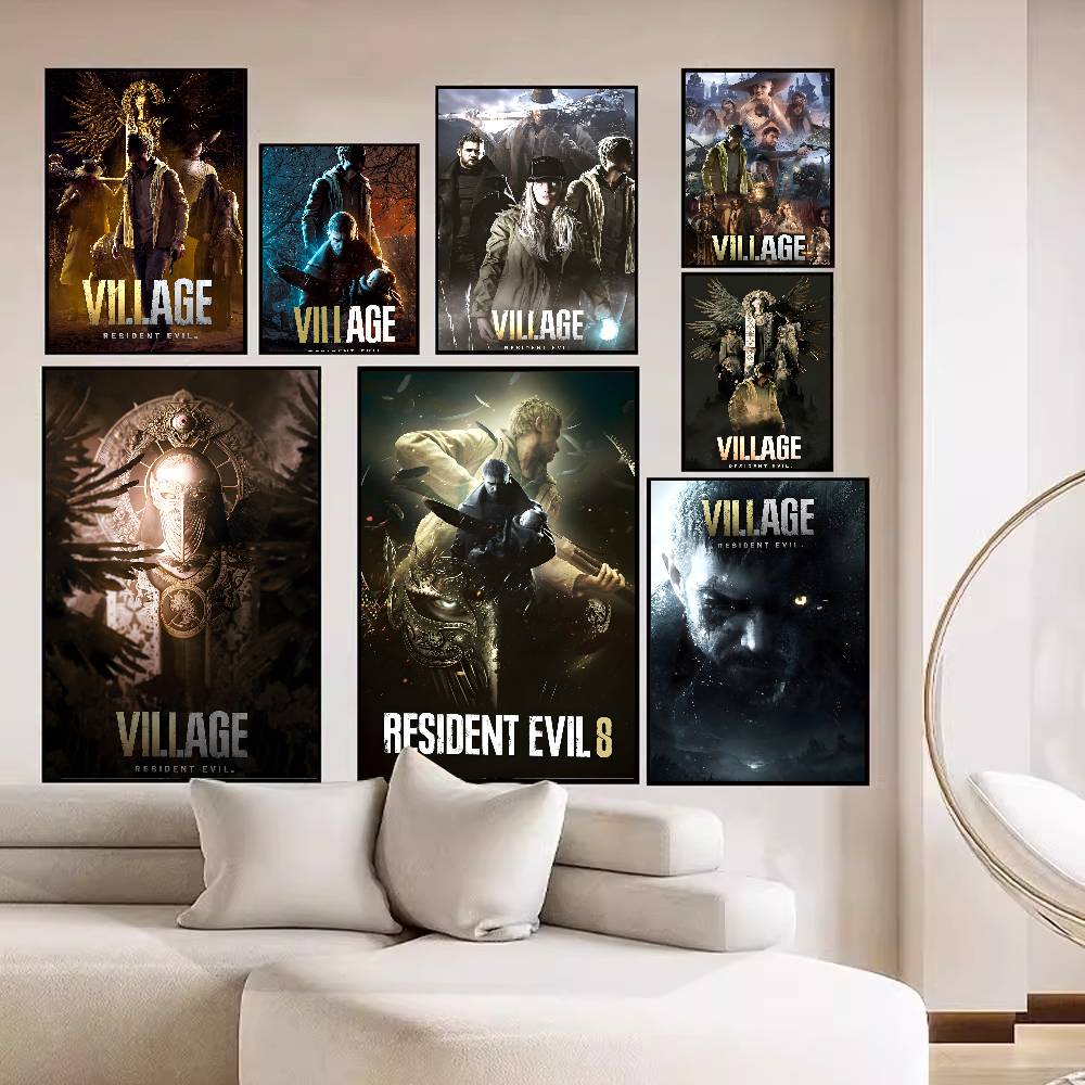 Resident-Evil 8 Village Hot Vi - Board Game Resident Evil ulasan dan harga
