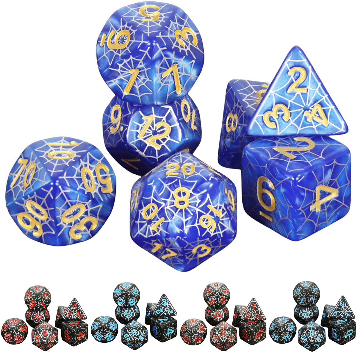 DND Game Dice 7pcs Polyhedral  - Board Game Web ulasan dan harga