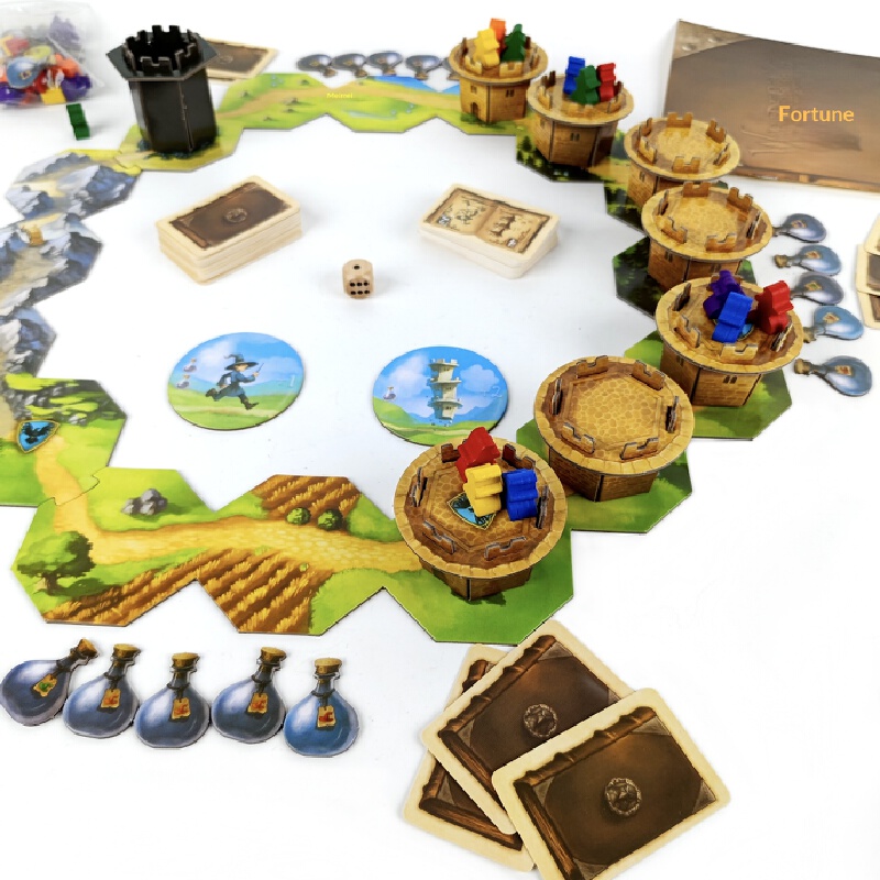 Wandering Towers Strategy Boar - Board Game Family ulasan dan harga