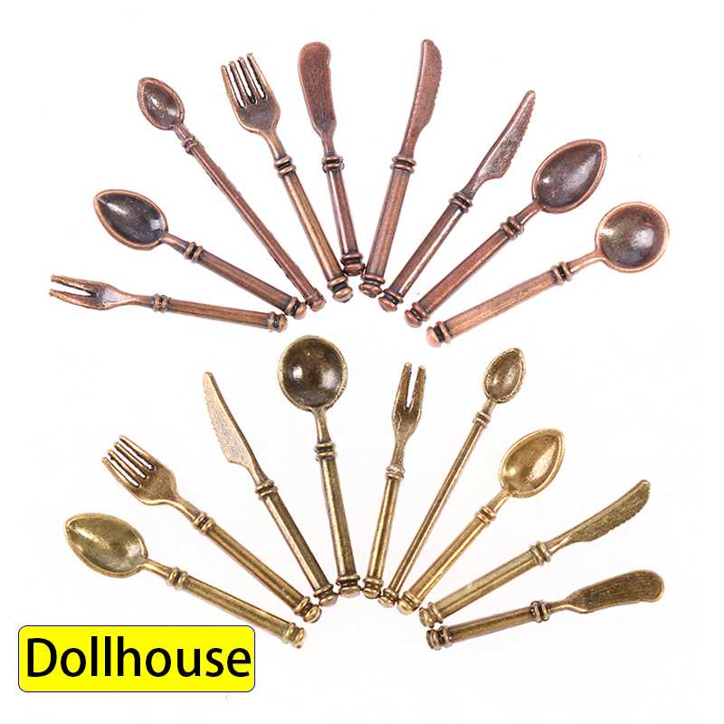 9Pcs/set Vintage Dollhouse Min - Miniature Terrain Set ulasan dan harga