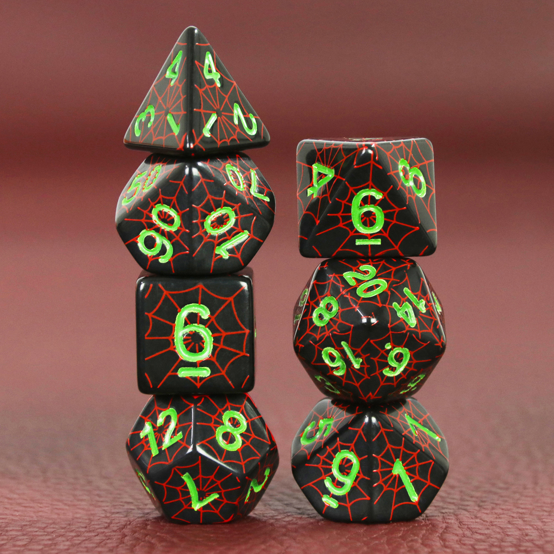 Polyhedral DND Dice Set in Spi - Board Game Web ulasan dan harga