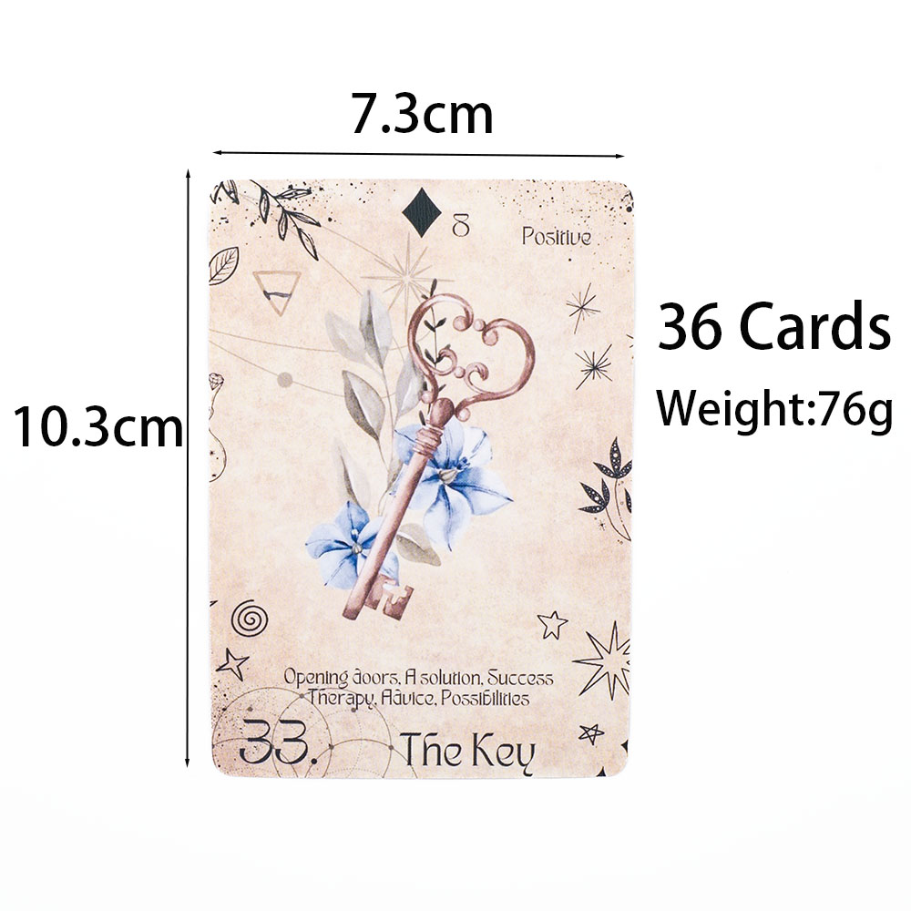 Modern Lenormand Deck Board Ga - Board Game Illustrator ulasan dan harga
