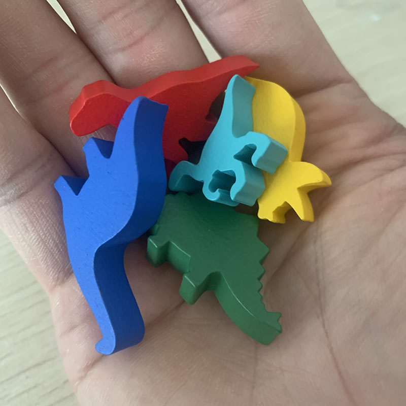 5 Pcs/set Wooden Dinosaur Boar - Board Game Wingspan ulasan dan harga