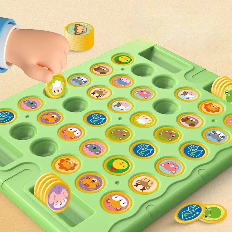 1 Pcs New Animal Flip Chess Bo - Strategy Board Game ulasan dan harga