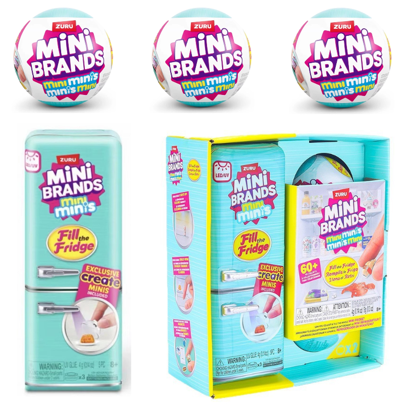 Zuru Mini Brands Fridge Blind  - Miniature Terrain Set ulasan dan harga