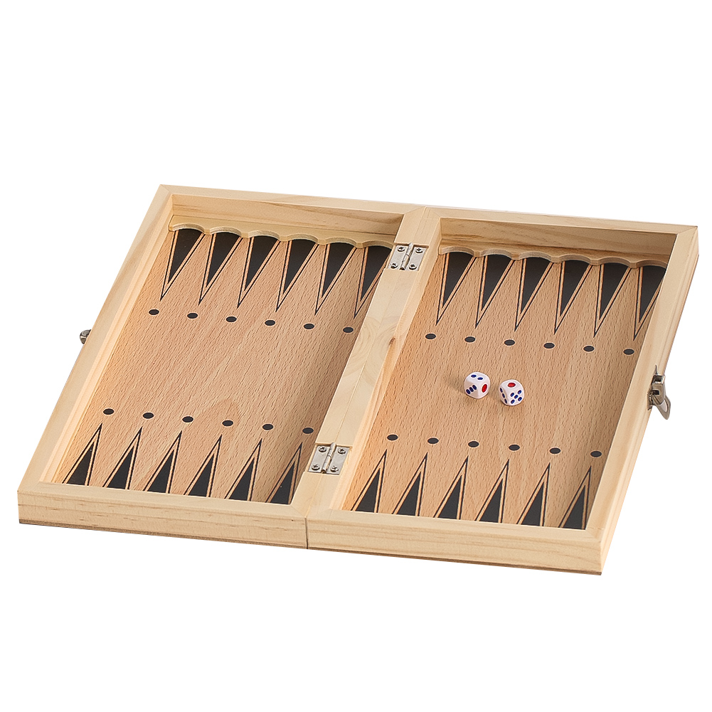 Wooden 3-in-1 Checkers Backgam - Strategy Board Game ulasan dan harga
