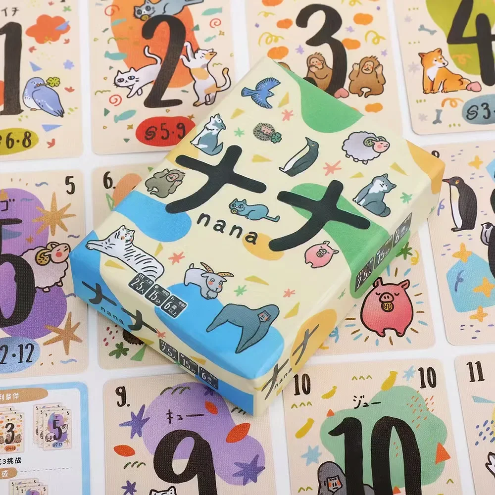 Party game  Nana 777 ナナ Trio B - Strategy Board Game ulasan dan harga