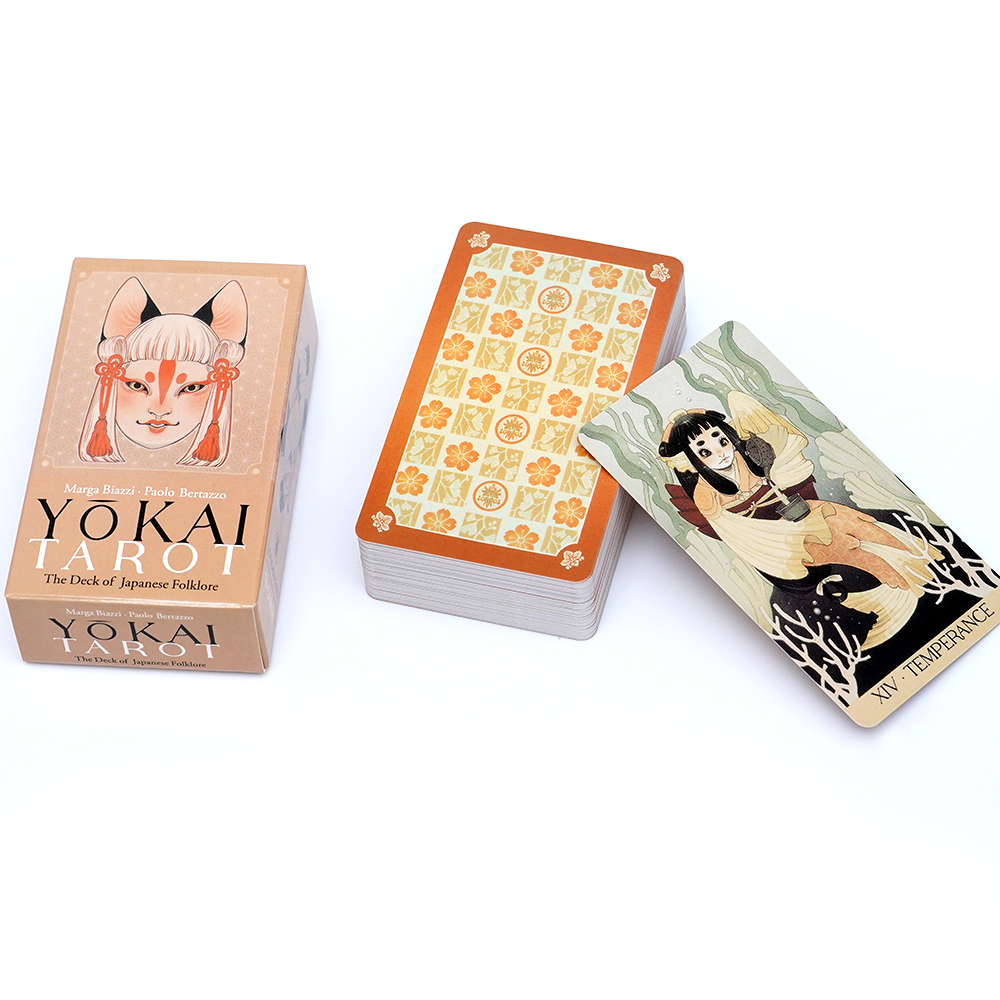 Yokai Tarot Deck 78 Pcs Cards  - Board Game Illustrator ulasan dan harga