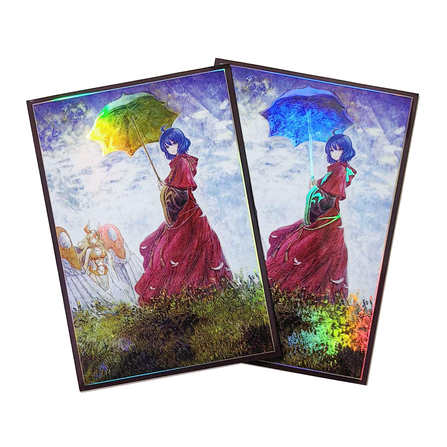 63x90mm 50PCS Holographic Card - Board Game Illustrator ulasan dan harga