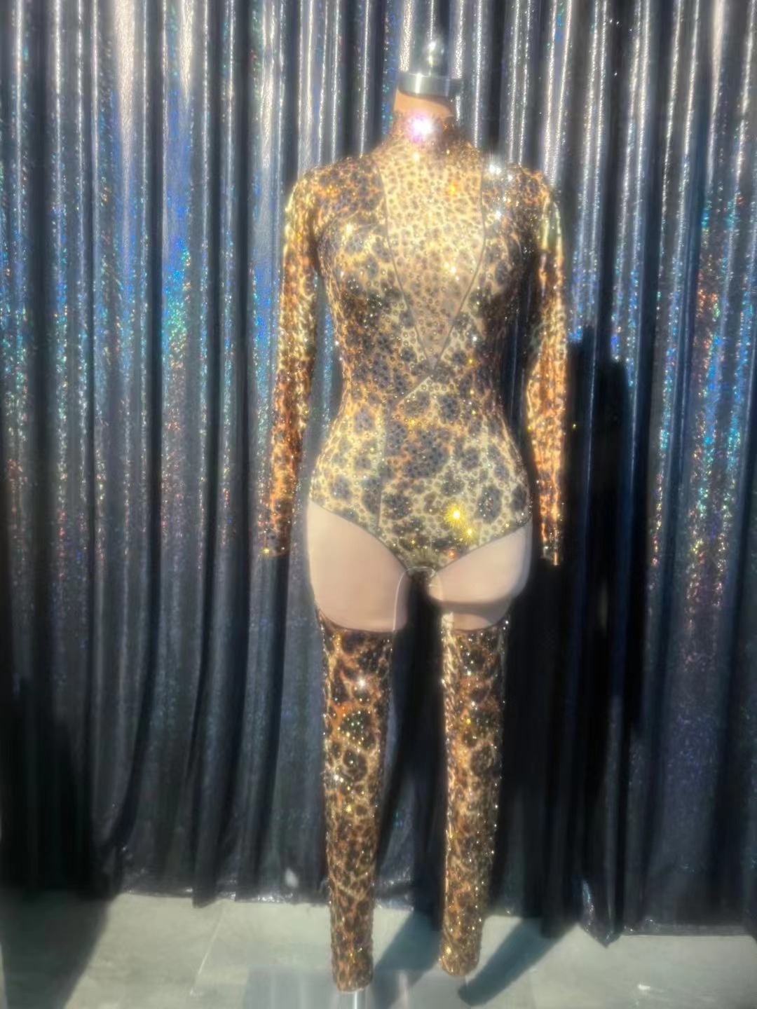 Women Sexy Stage Leopard Print - Board Game Yogi ulasan dan harga