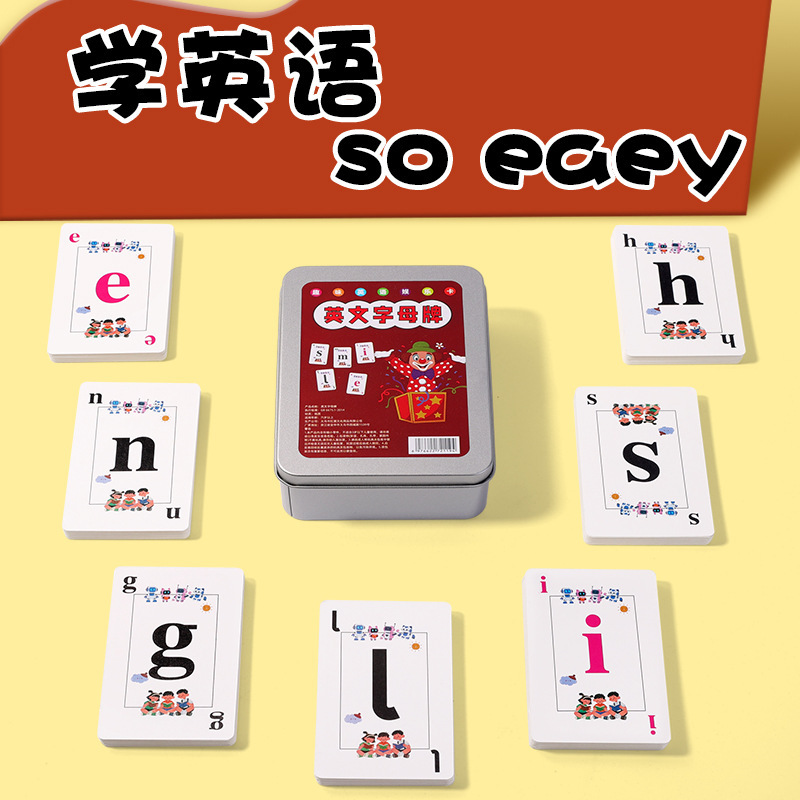 English letter mahjong style p - Board Game Family ulasan dan harga