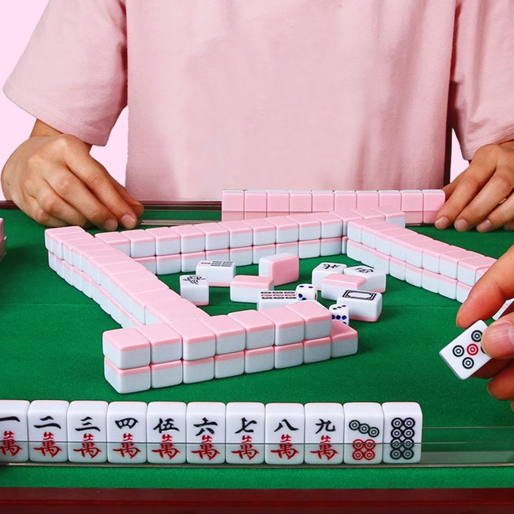 Portable Travel Mini Mahjong S - Board Game Family ulasan dan harga