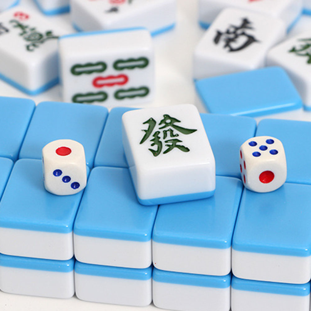 Portable Travel Mini Mahjong S - Board Game Family ulasan dan harga