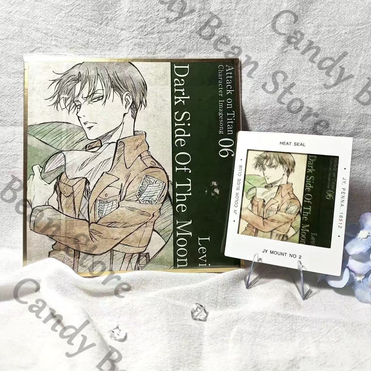Anime Attack on Titan Levi Ack - Board Game Illustrator ulasan dan harga
