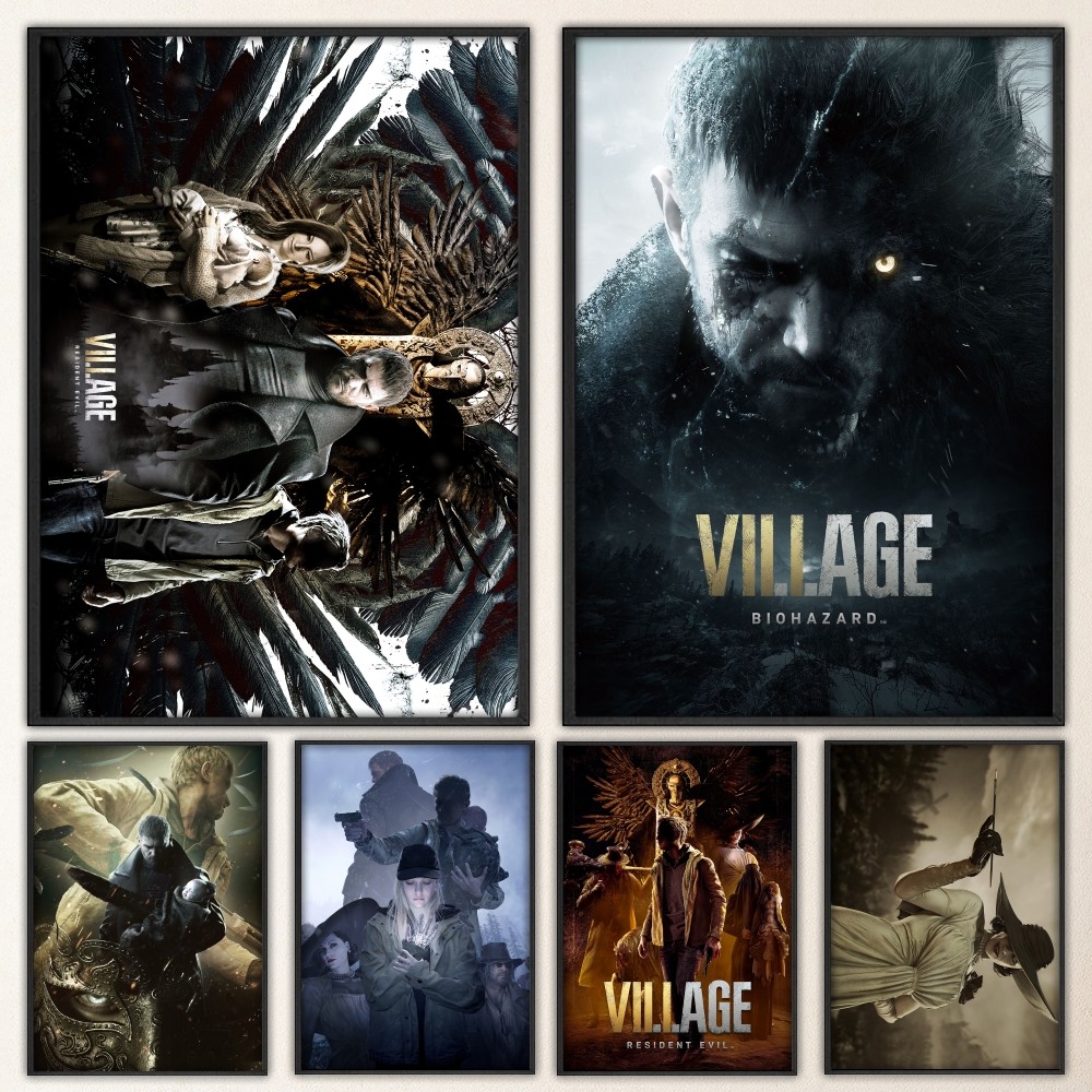 Resident-Evil 8 Village Hot Vi - Board Game Resident Evil ulasan dan harga