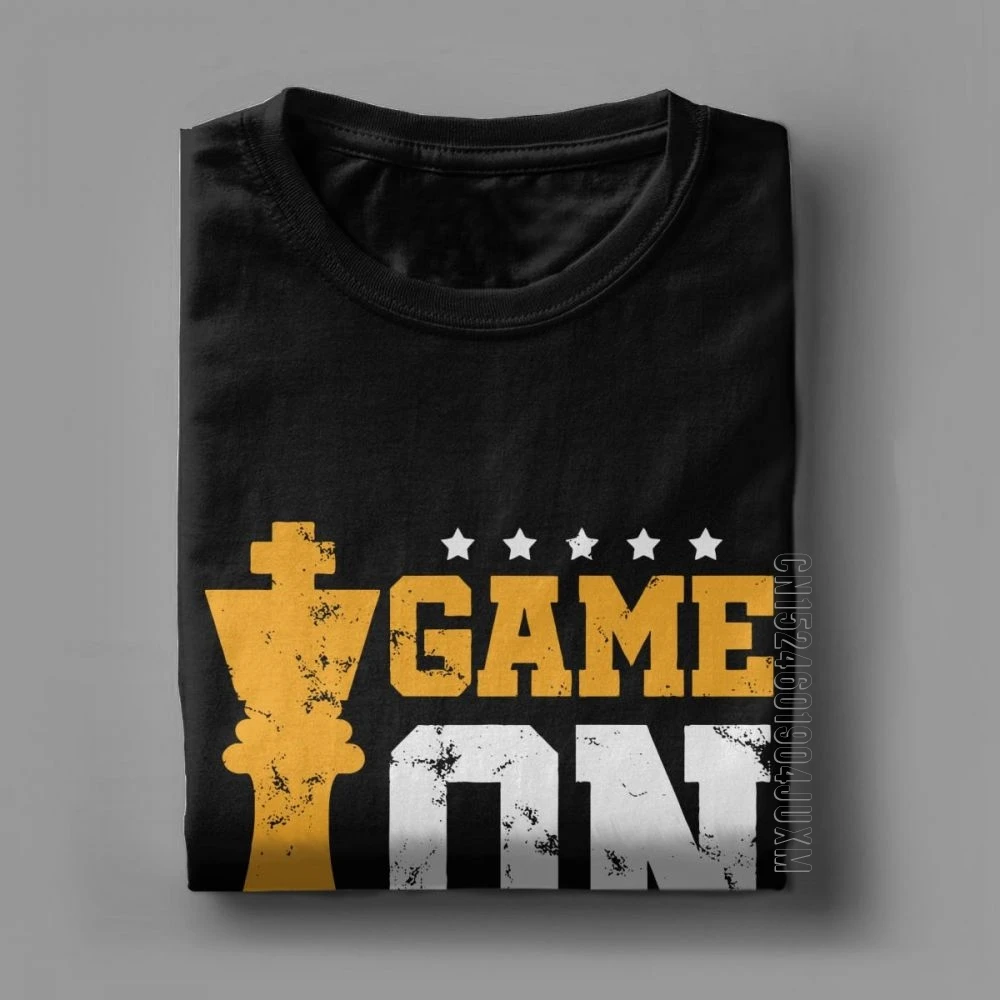 Cool Chess Game On T-Shirt Men - Board Game Queen ulasan dan harga