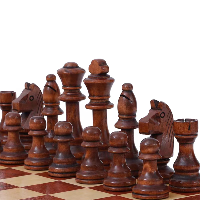 32 Pieces Wooden Chess King He - Board Game Queen ulasan dan harga