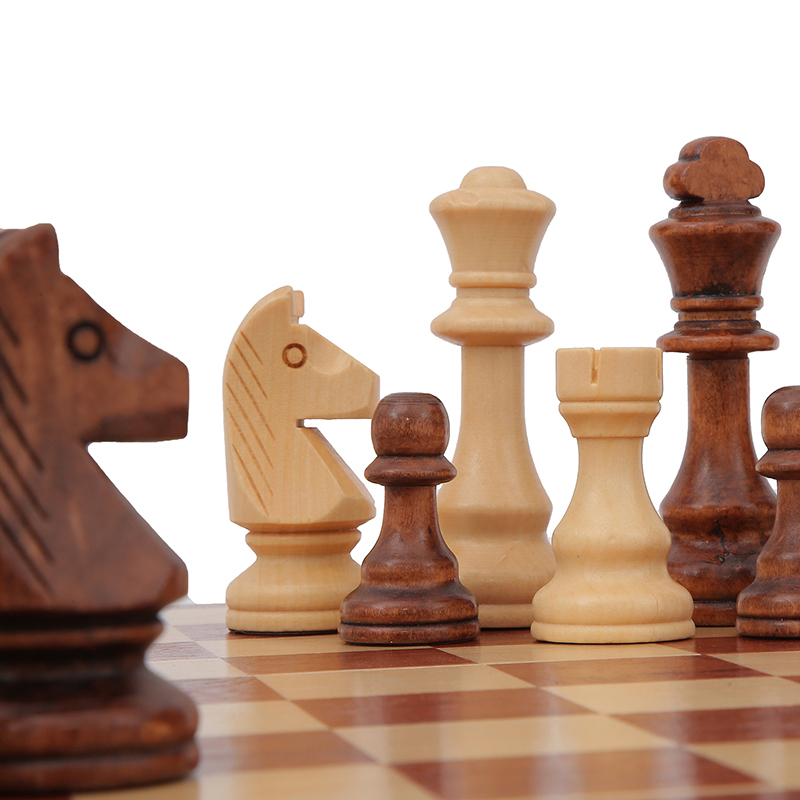 32 Pieces Wooden Chess King He - Board Game Queen ulasan dan harga
