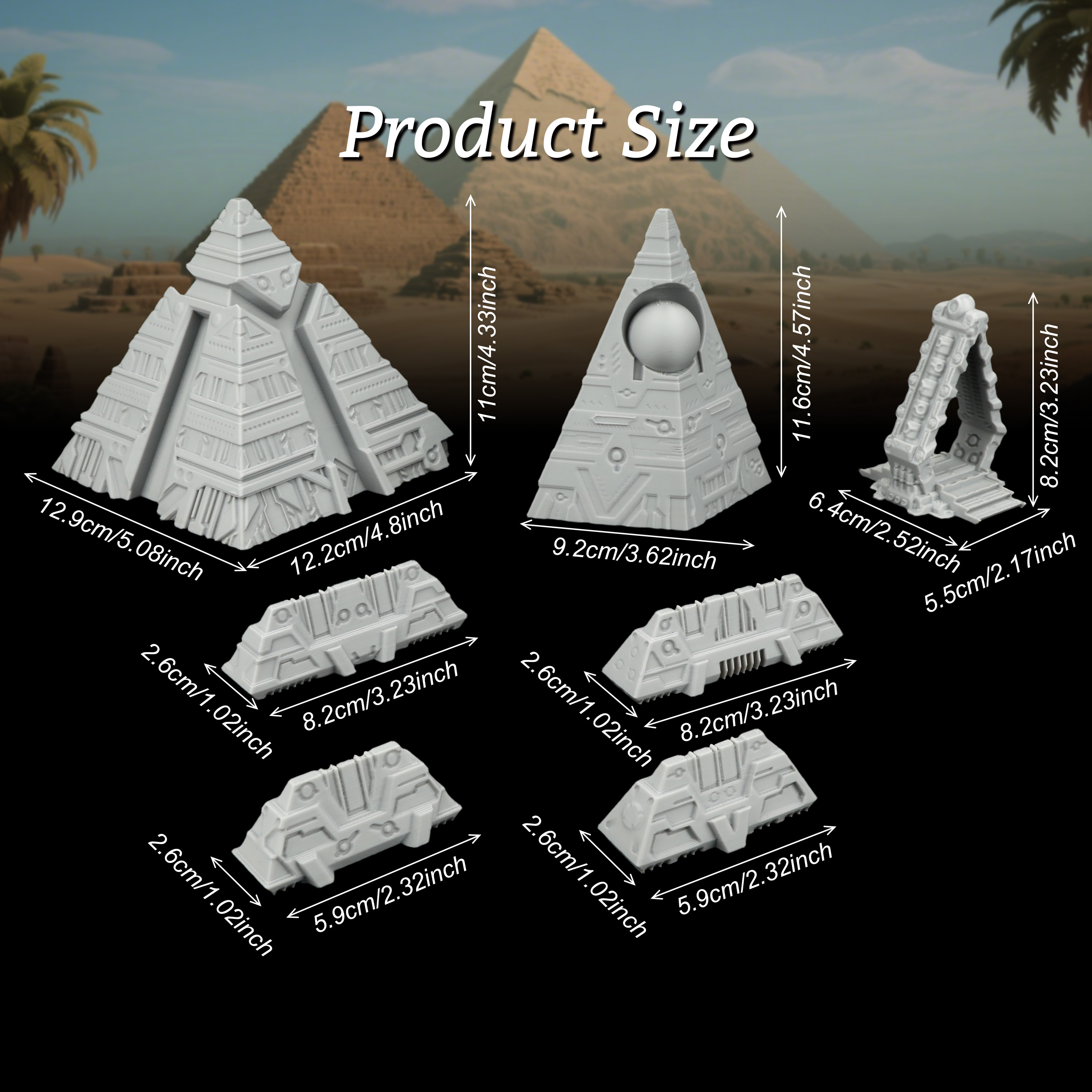 Sci-Fi Terrain Scene Miniature - Miniature Terrain Set ulasan dan harga