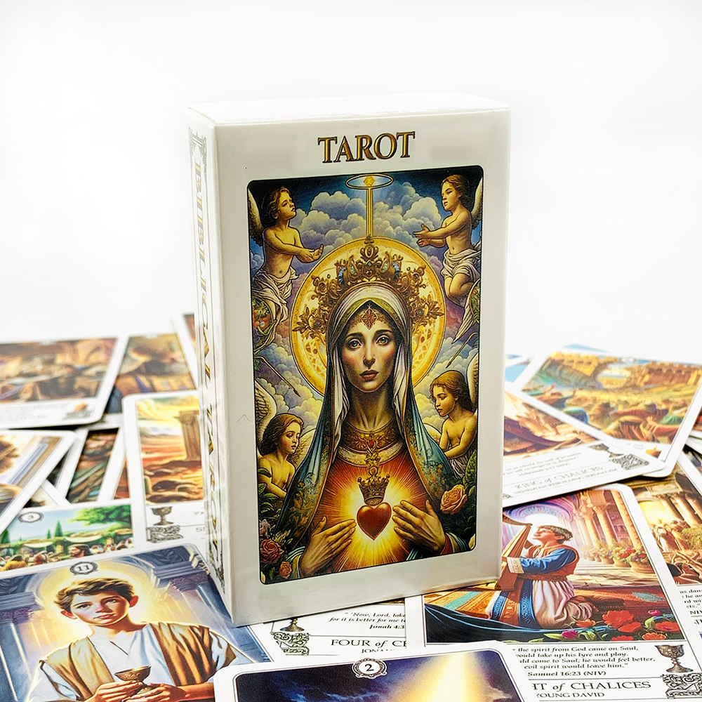 New Tarot Cards Vibrant Illust - Board Game Illustrator ulasan dan harga