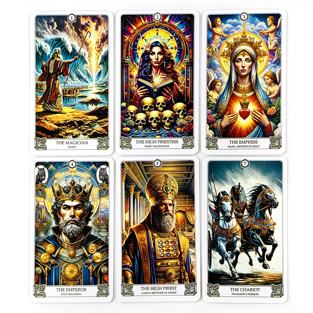 New Tarot Cards Vibrant Illust - Board Game Illustrator ulasan dan harga