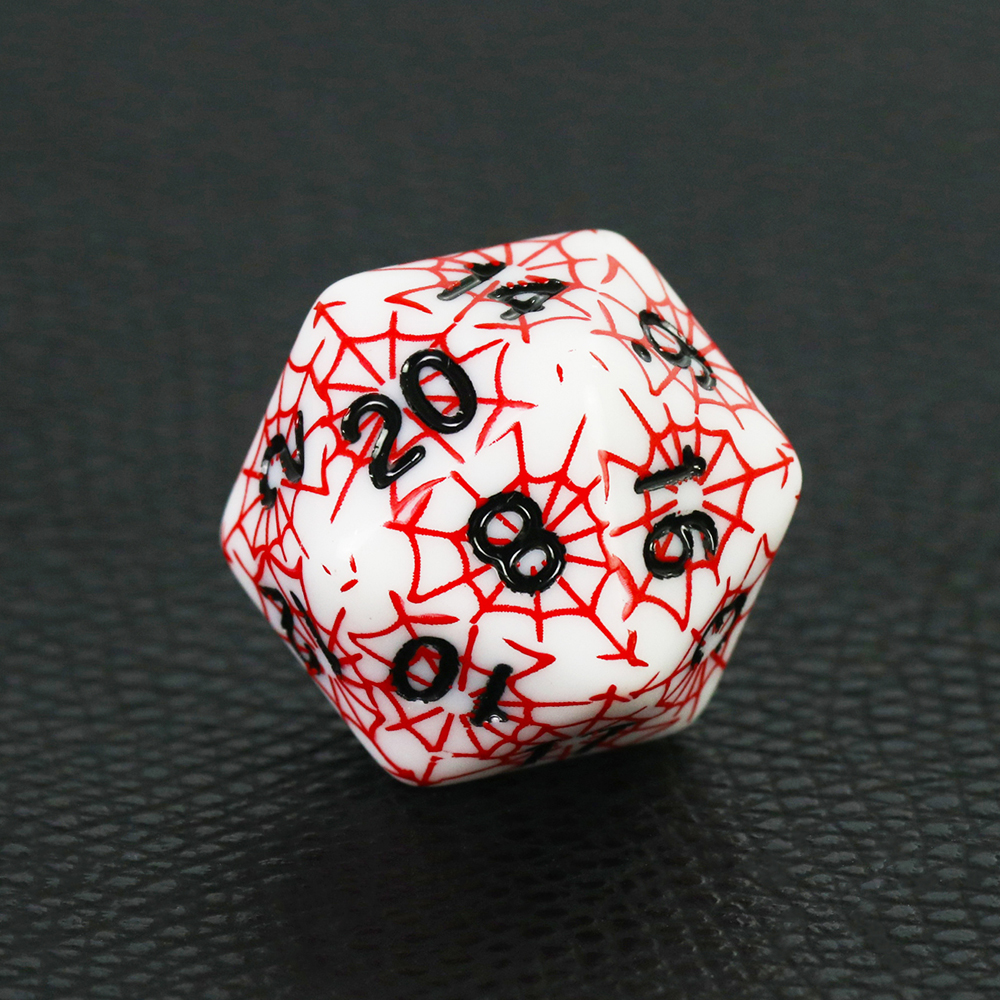 DND Dice Set in Spider Web Des - Board Game Web ulasan dan harga
