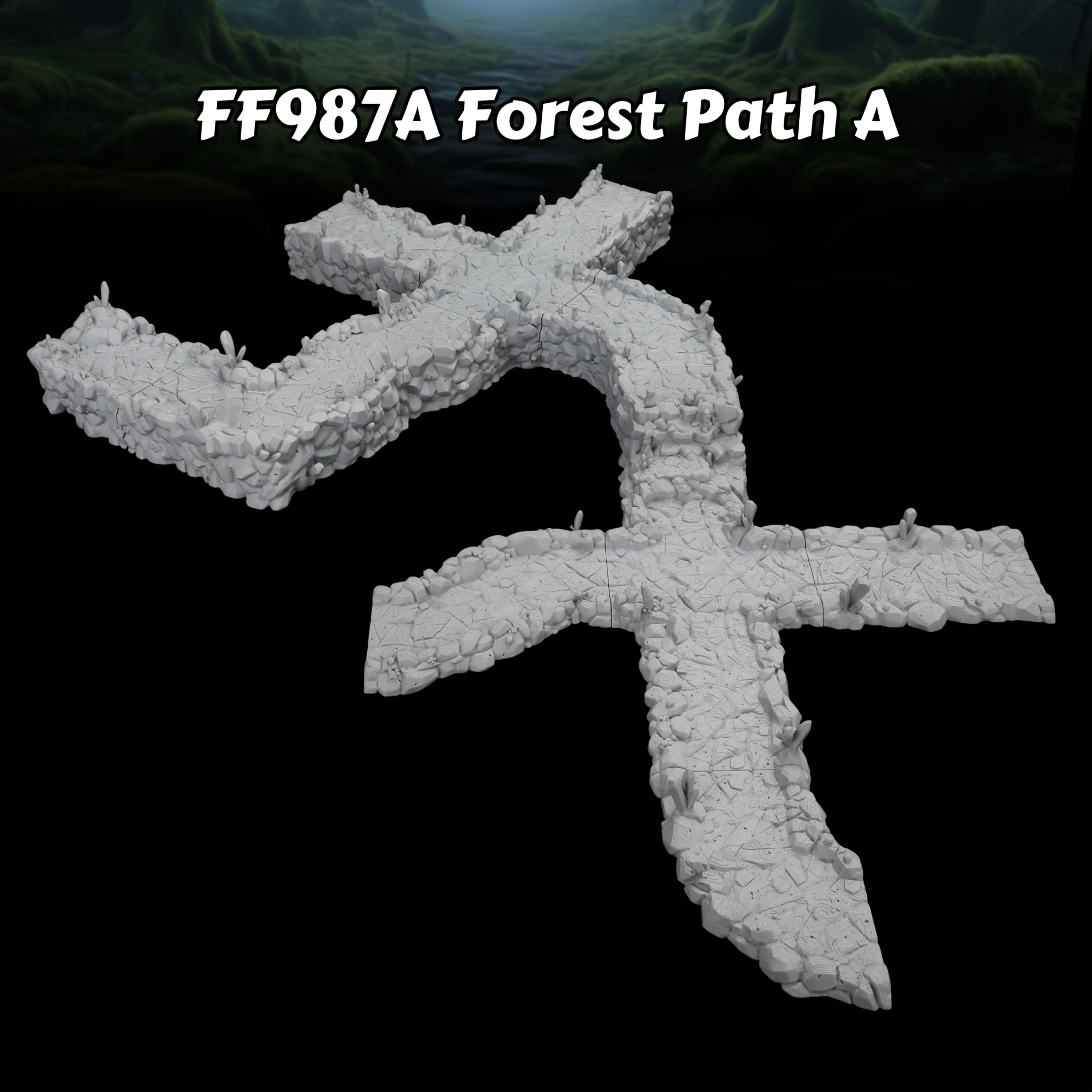 Stone Road Miniature Terrain S - Miniature Terrain Set ulasan dan harga