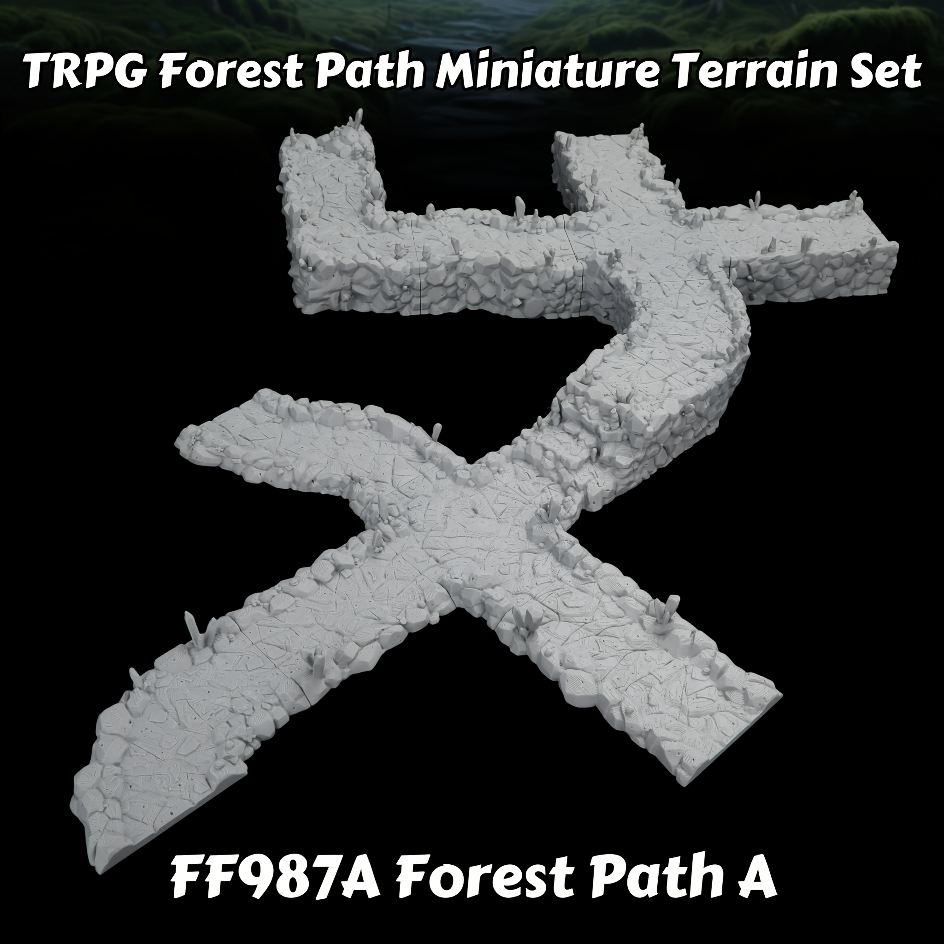 Stone Road Miniature Terrain S - Miniature Terrain Set ulasan dan harga