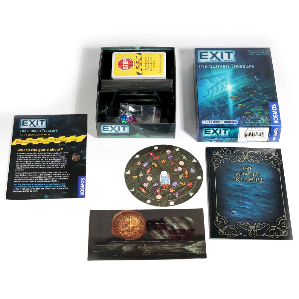 EXIT: The Sunken Treasure - Un - Board Game Wingspan ulasan dan harga