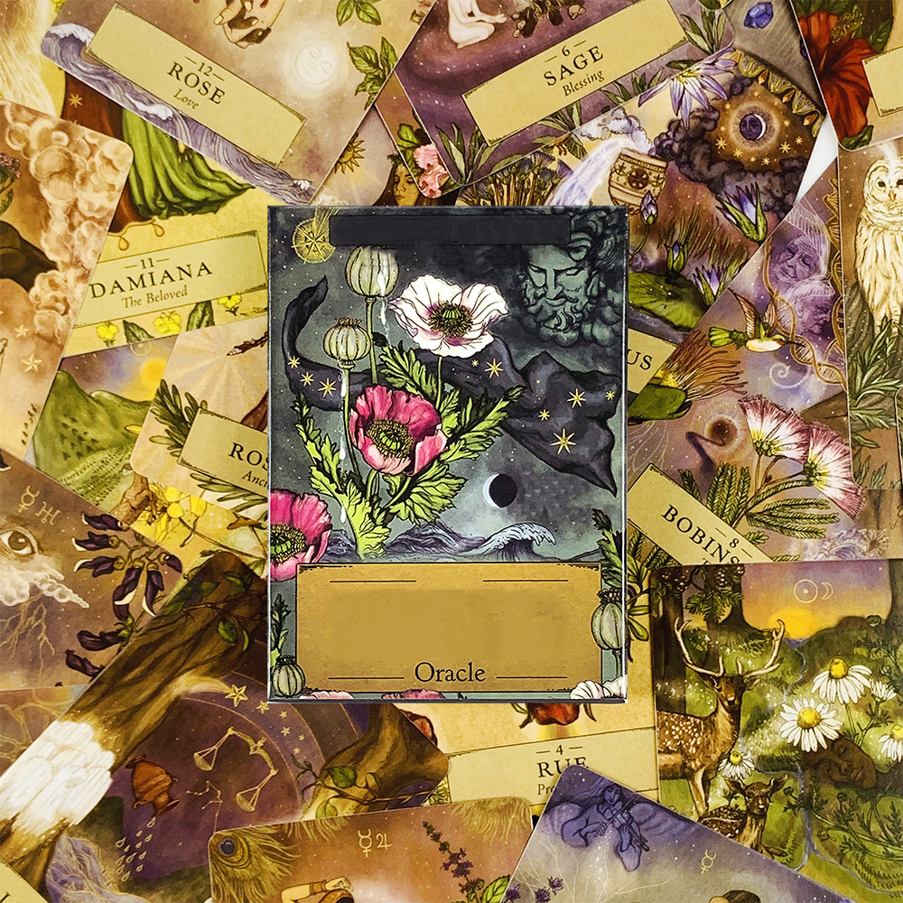 Oracle Deck A 55 Cards Family  - Board Game Illustrator ulasan dan harga