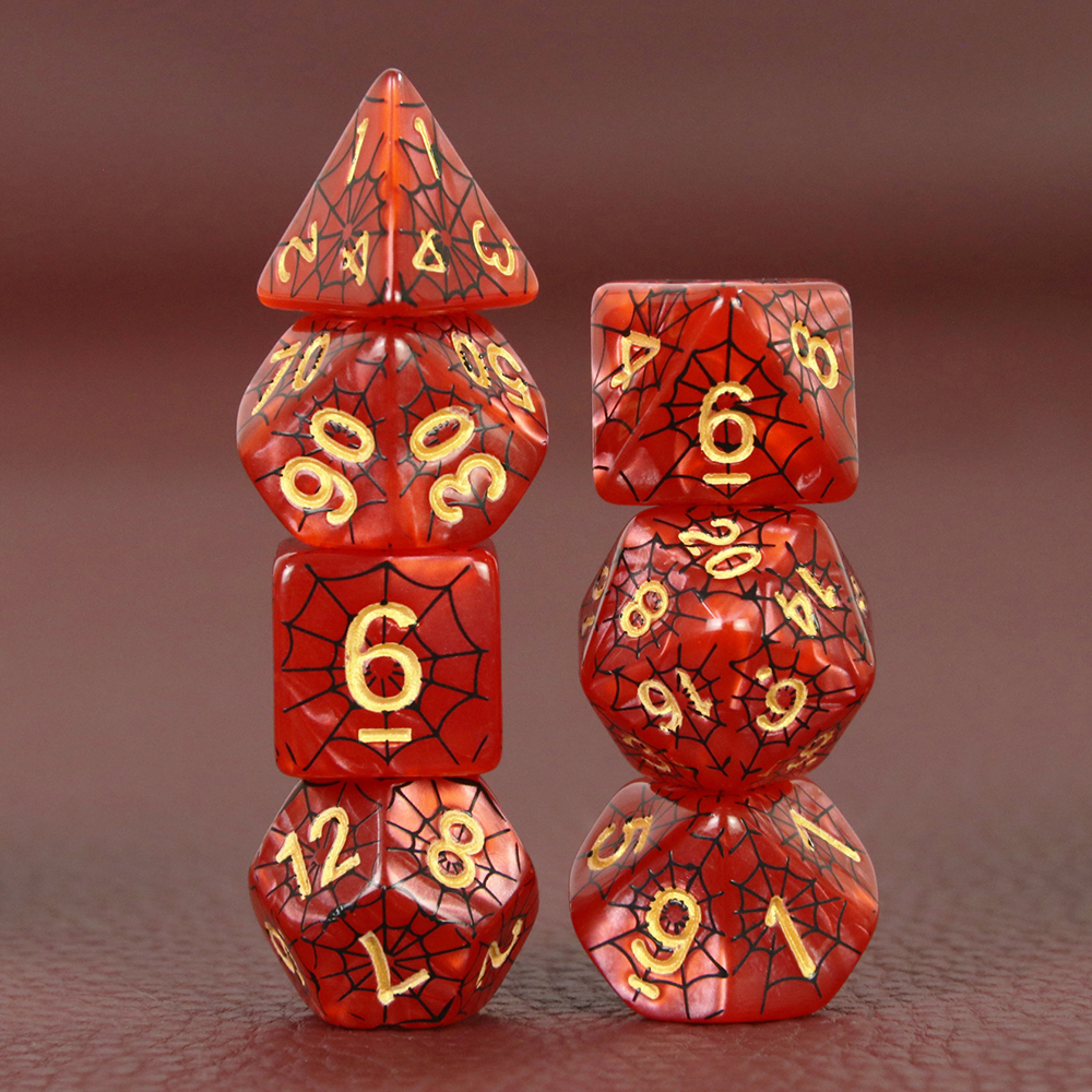 DND Dice Set 7pcs D4-D20 Polyh - Board Game Web ulasan dan harga