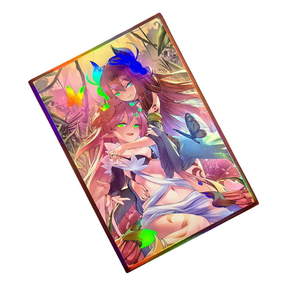 63x90mm 50PCS Holographic Card - Board Game Illustrator ulasan dan harga