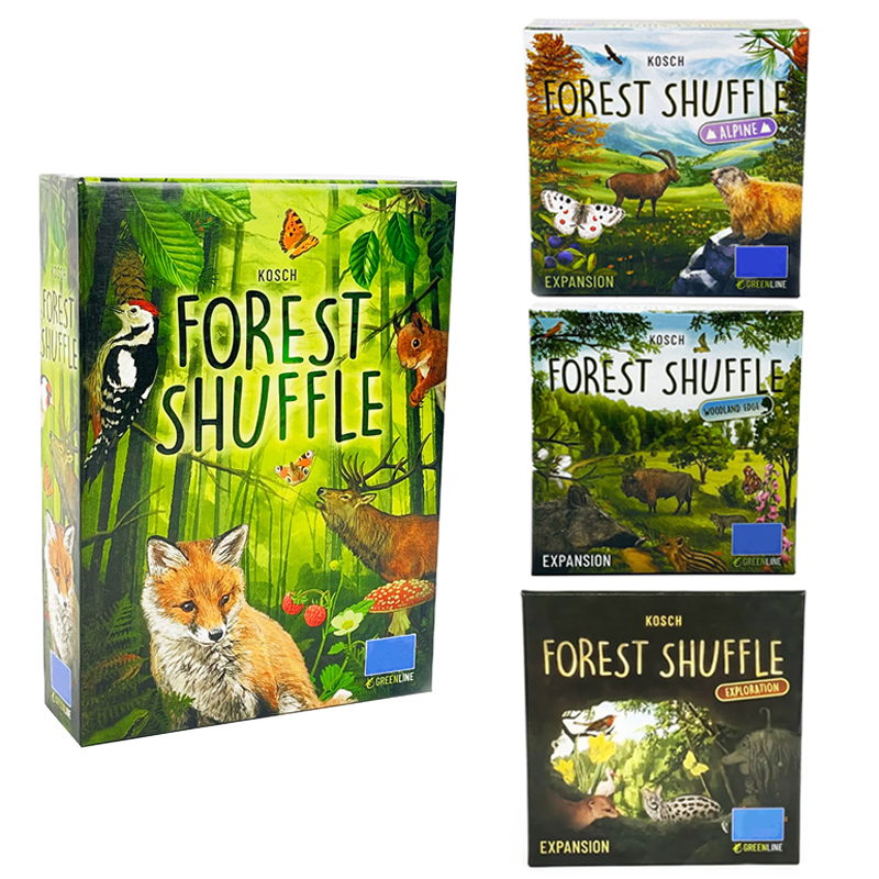 Forest Shuffle Board Game - Cl - Board Game Wingspan ulasan dan harga