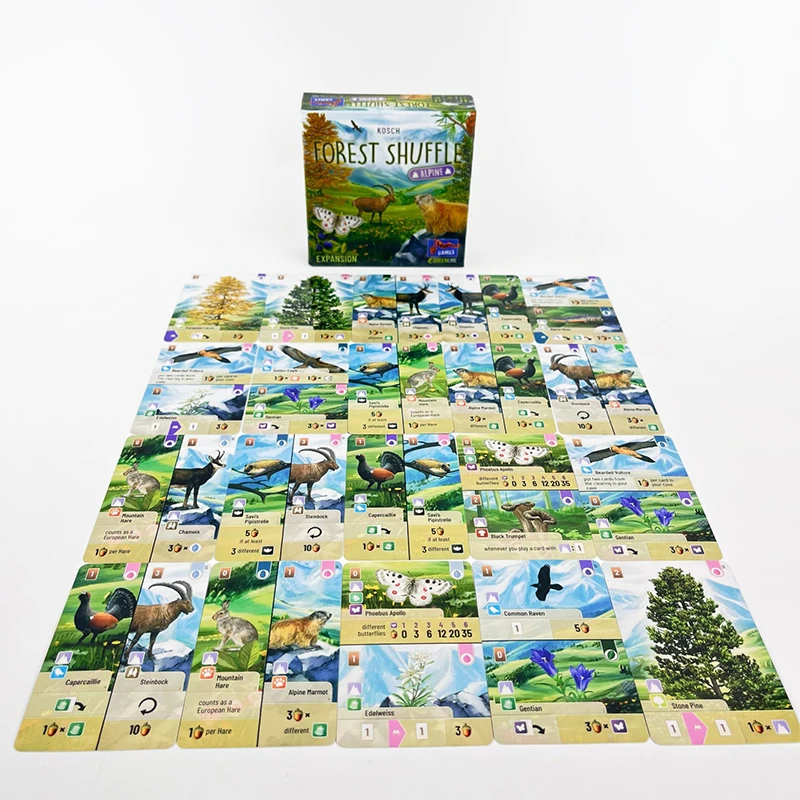 Forest Shuffle Board Game - Cl - Board Game Wingspan ulasan dan harga