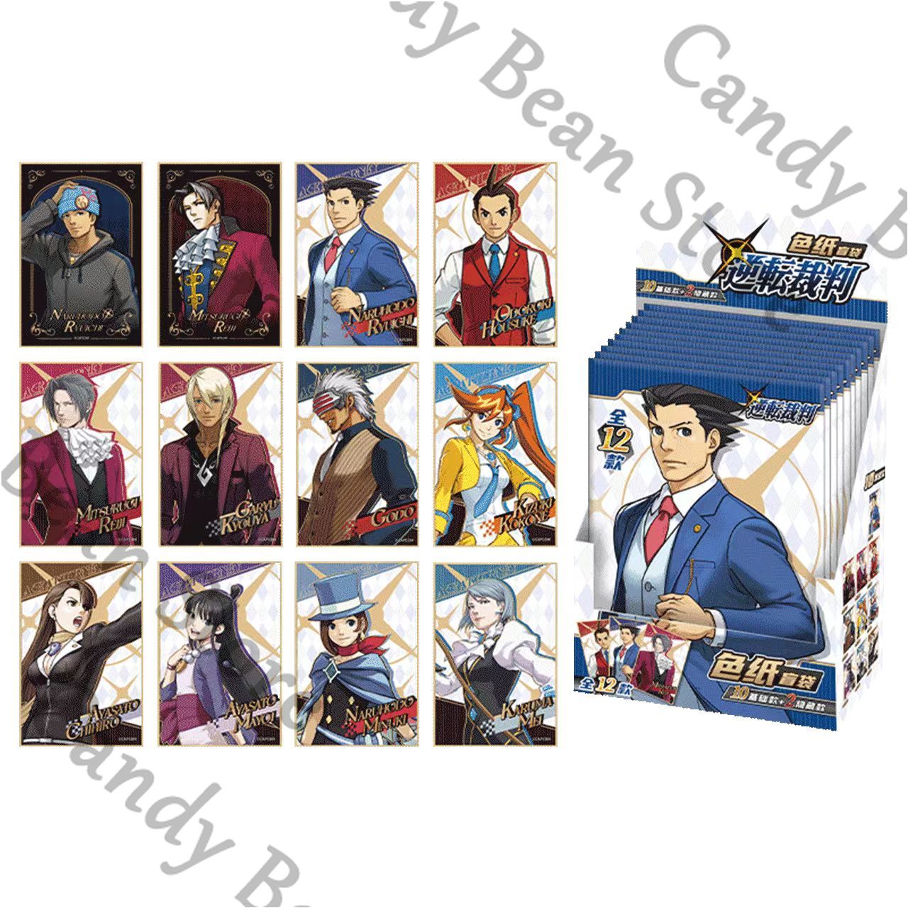 Genuine Anime Ace Attorney Mil - Board Game Illustrator ulasan dan harga