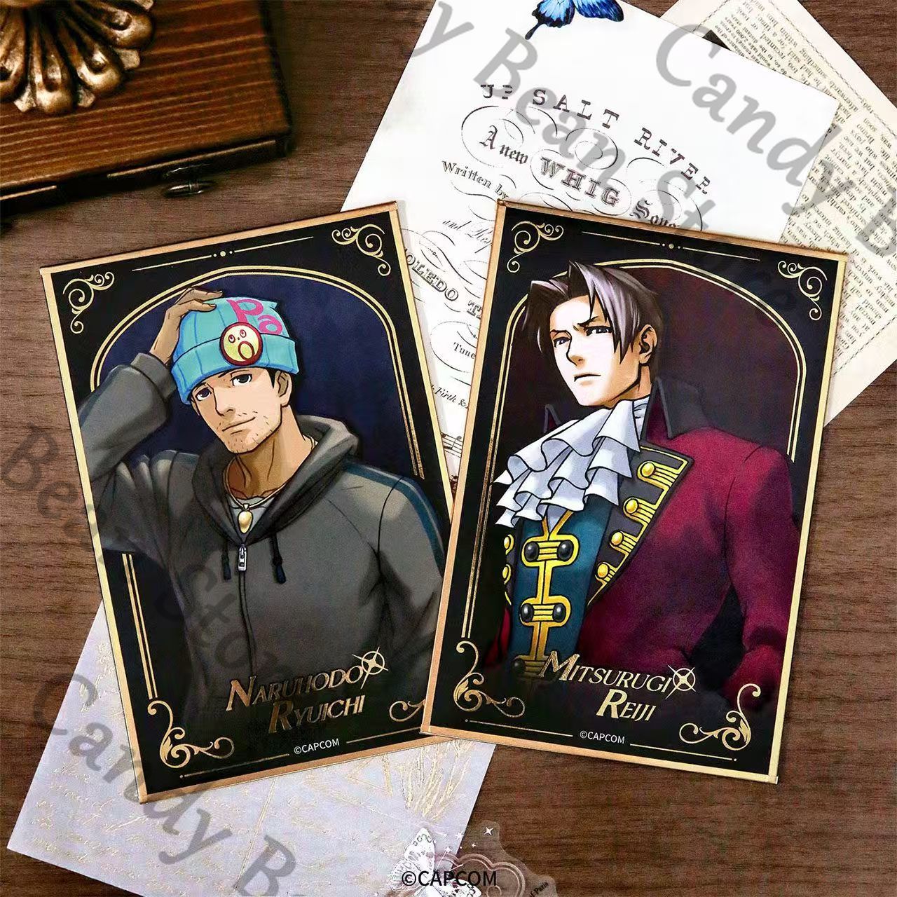 Genuine Anime Ace Attorney Mil - Board Game Illustrator ulasan dan harga