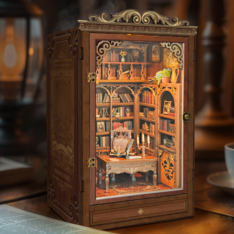 DIY Book Nook Shelf Insert Tim - Miniature Terrain Set ulasan dan harga