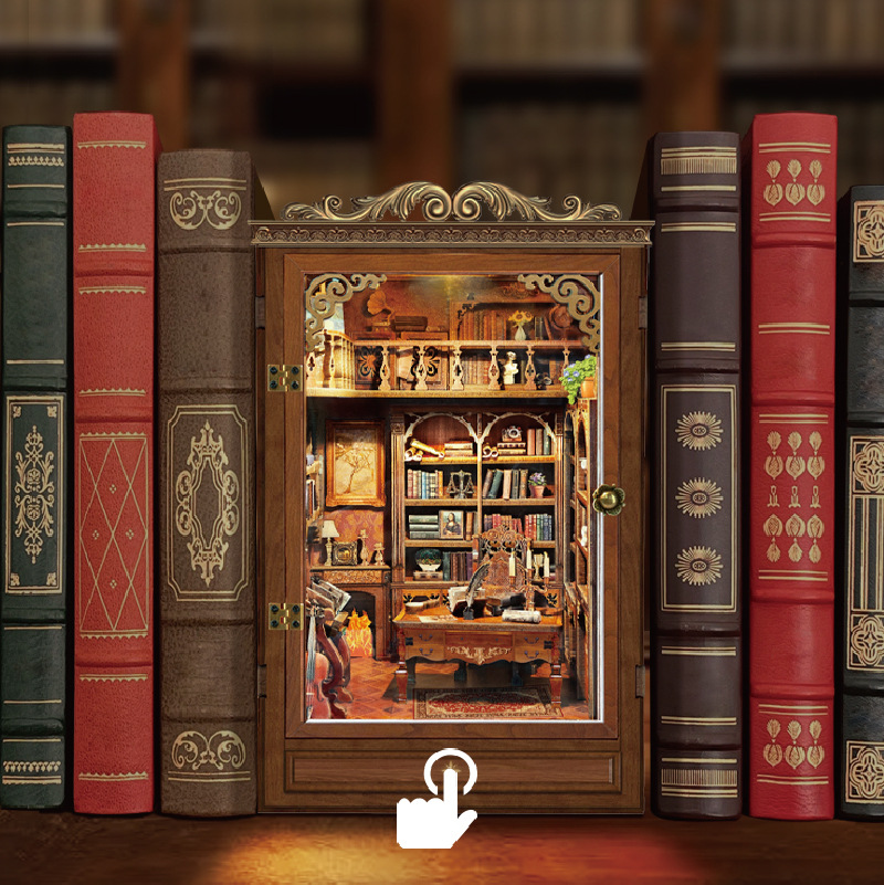DIY Book Nook Shelf Insert Tim - Miniature Terrain Set ulasan dan harga