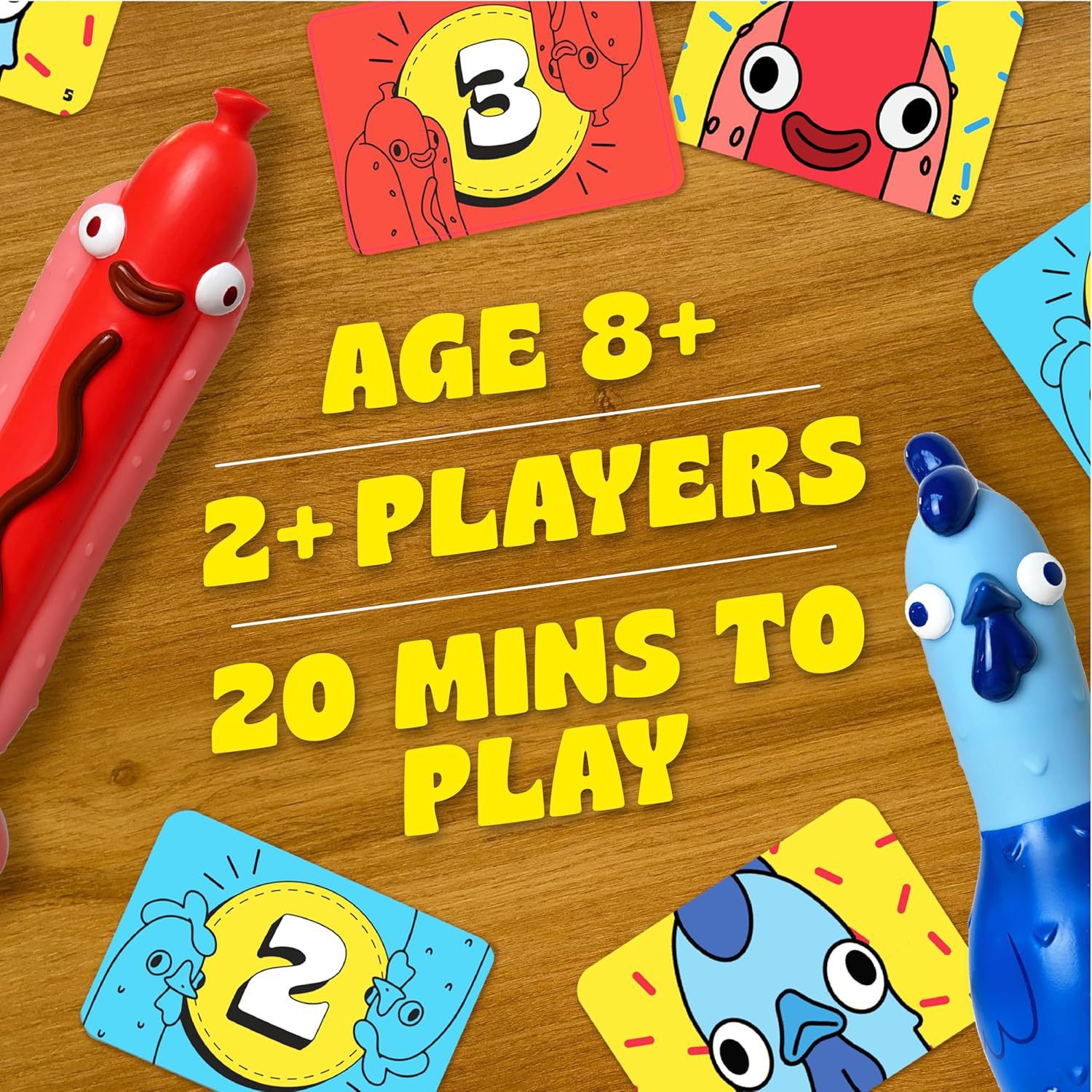 Fast Strategy Chicken vs Hotdo - Strategy Board Game ulasan dan harga