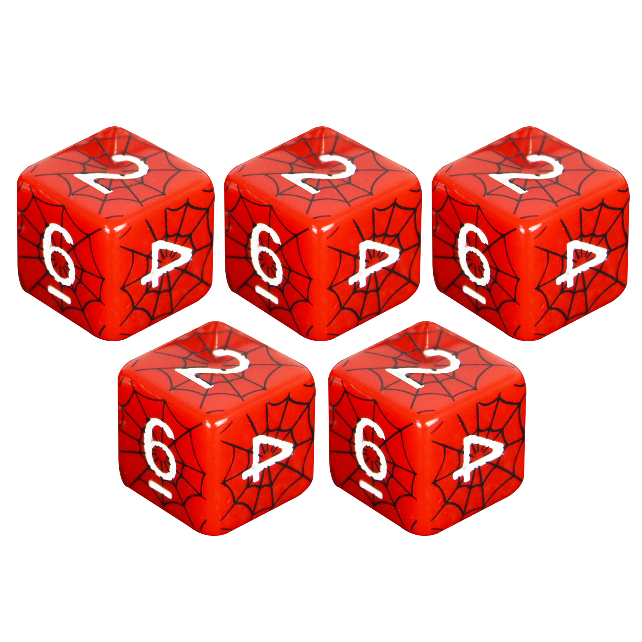 5pcs/set 6 Sided Dice D6 Digit - Board Game Web ulasan dan harga
