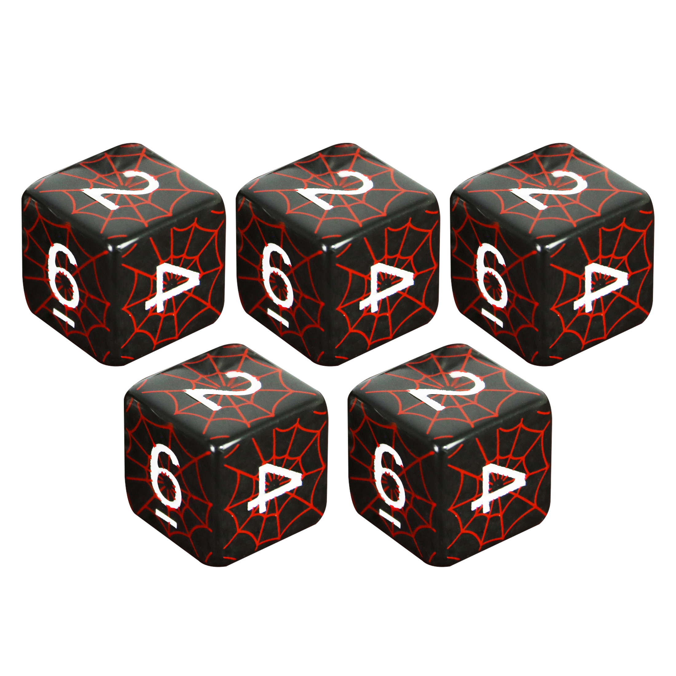 5pcs/set 6 Sided Dice D6 Digit - Board Game Web ulasan dan harga