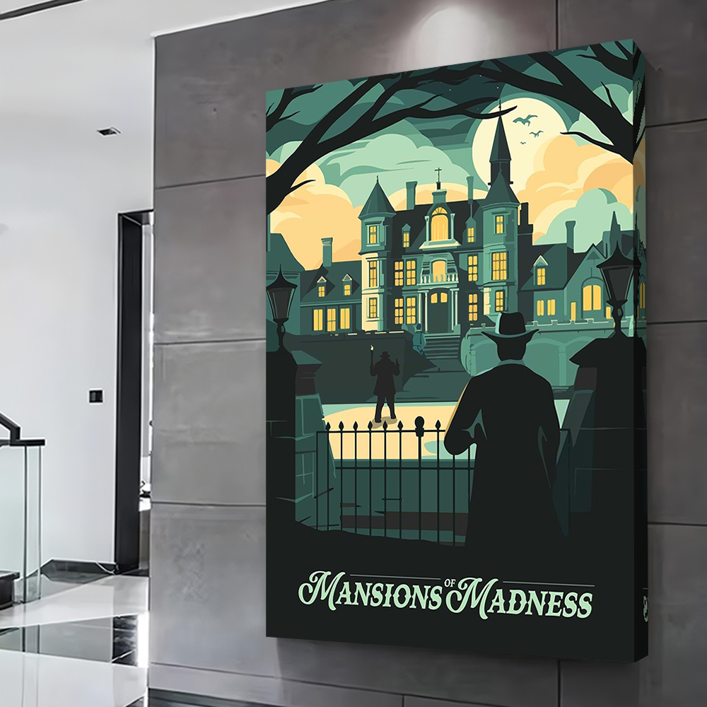 Mansions of Madness Board Game - Board Game Illustrator ulasan dan harga