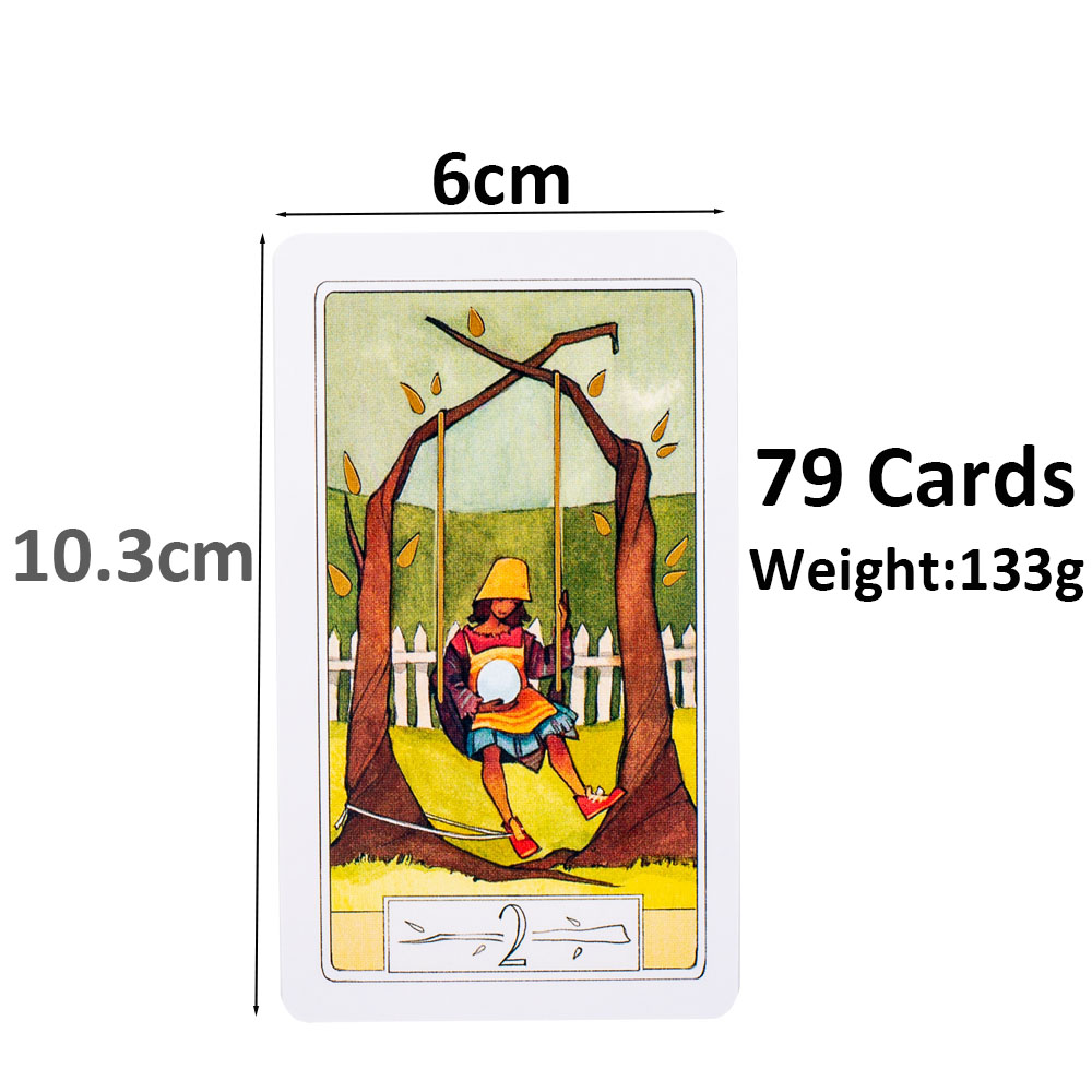Curious Travels Tarot 10.3*6cm - Board Game Illustrator ulasan dan harga